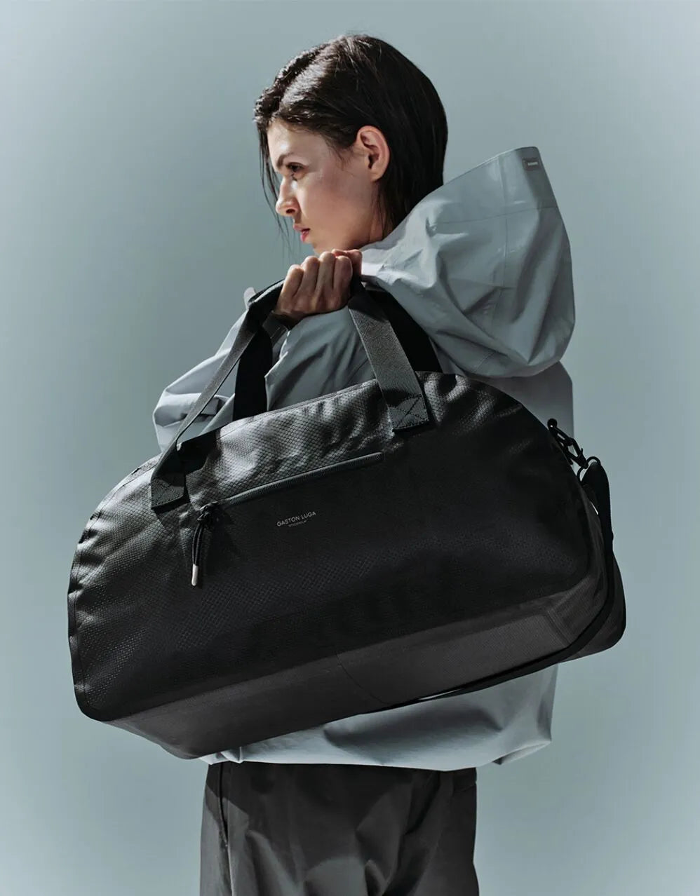 Gaston Luga Lightweight DuoSeal Duffel Black