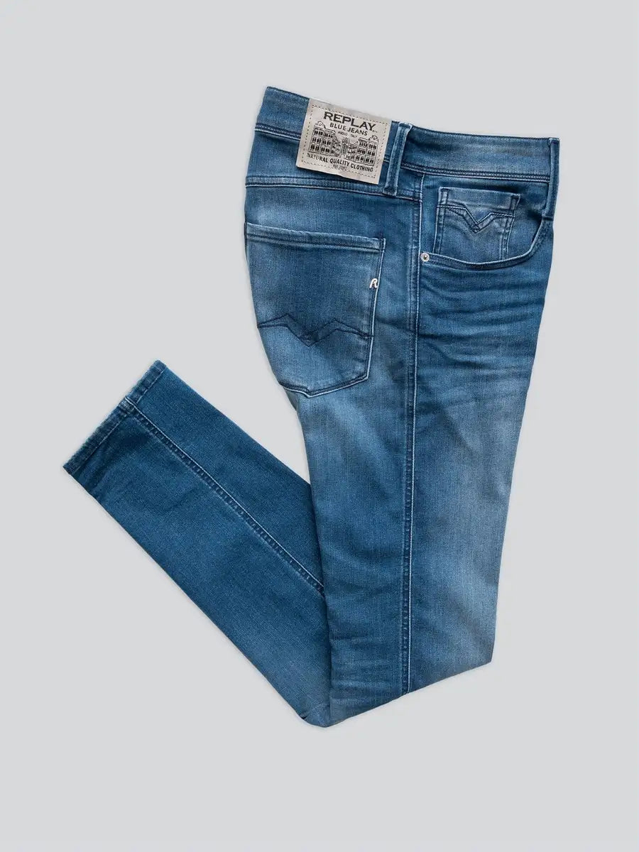 Replay Anbass Jeans Medium Blue - Mojo Independent Store