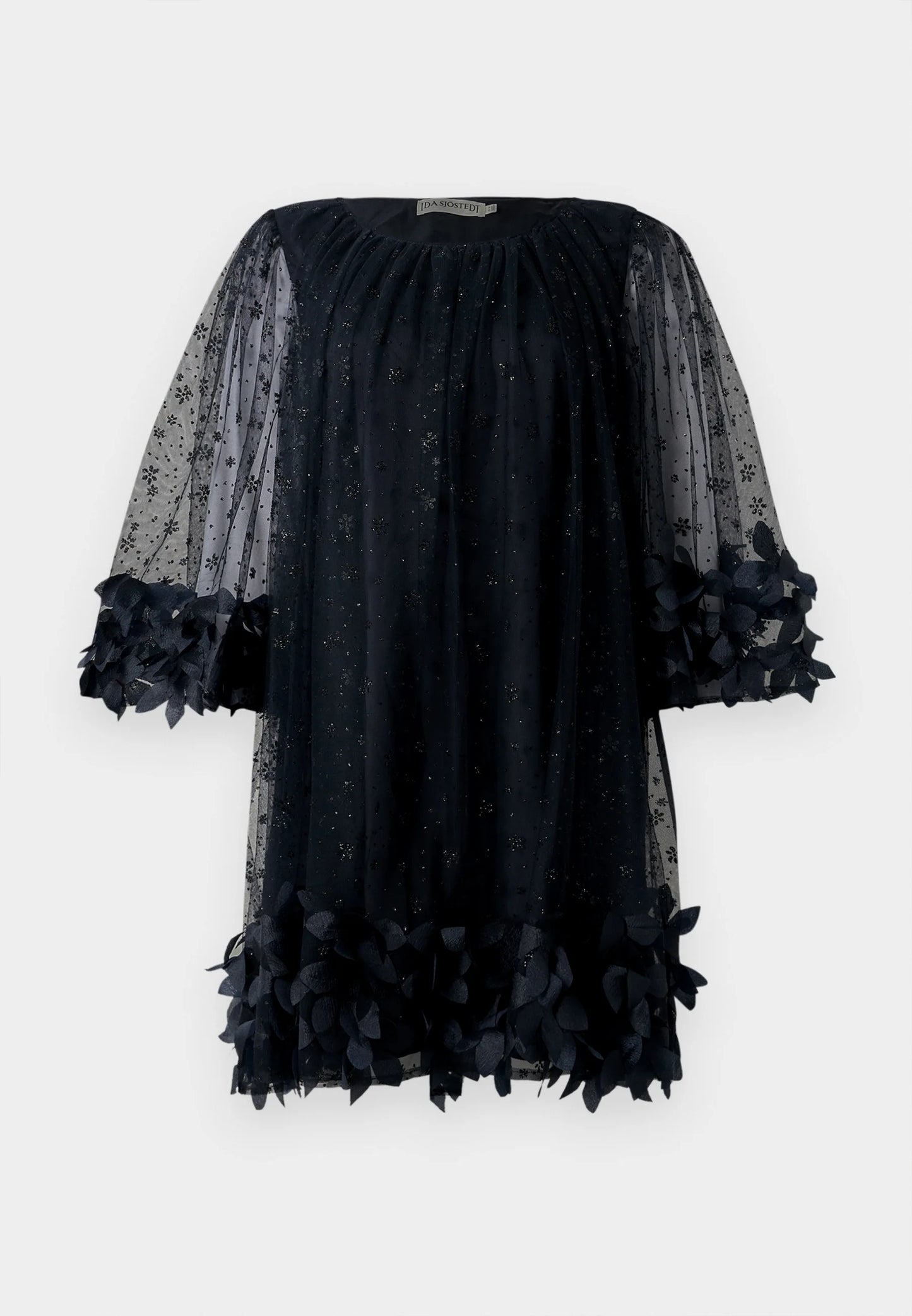 Ida Sjöstedt River Dress Navy/Black Glitter