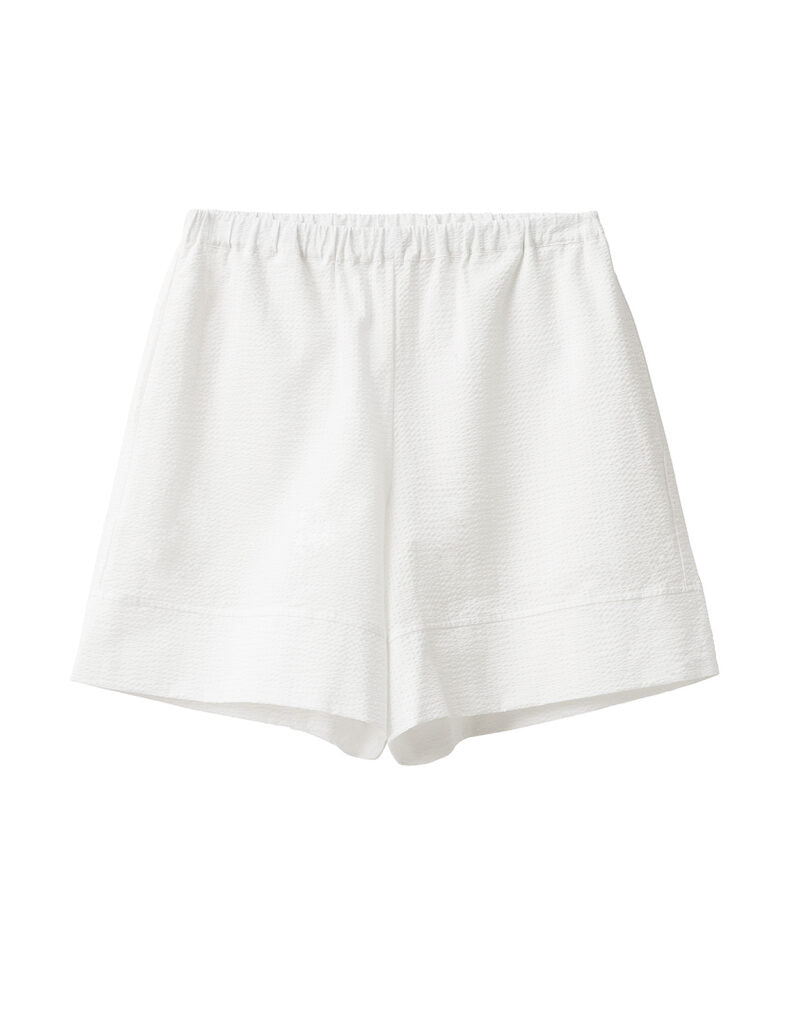 A Part of the Art Puglia Shorts White Seersucker