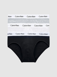 Calvin Klein 3 pack Hip Briefs White/Black/Grey Heather