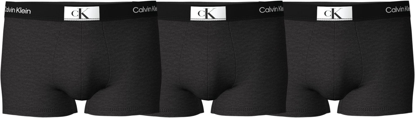 Calvin Klein 3pk Trunk Black/Black/Black - Mojo Independent Store