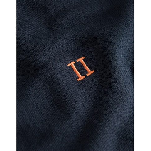 Les Deux Norregaard Sweatshirt Dark Navy/Orange - Mojo Independent Store