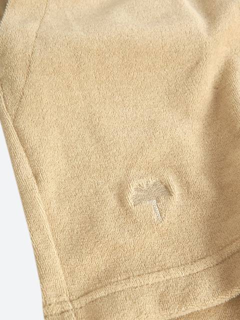Oas Beige Terry Shorts - Mojo Independent Store