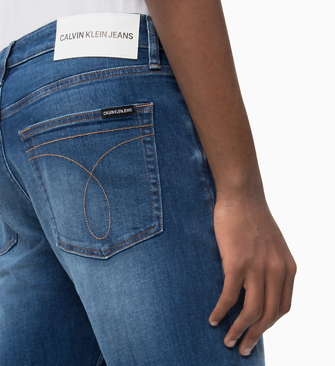 Calvin Klein Slim Short Jeansshorts - Mojo Independent Store