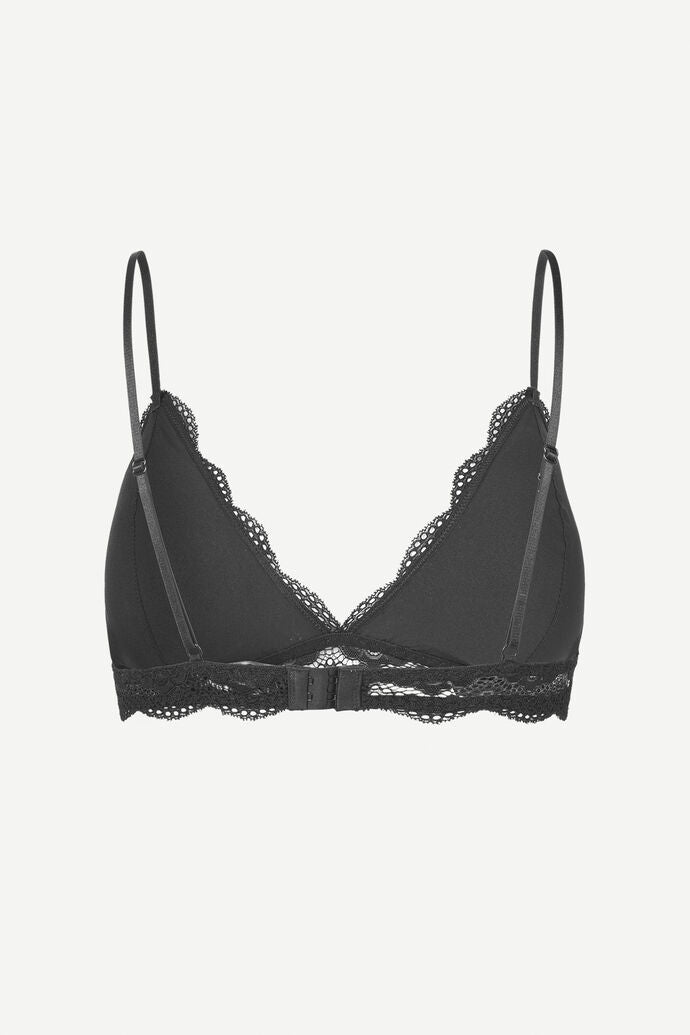 Samsøe Samsøe Marilyn Padded Bra Black - Mojo Independent Store