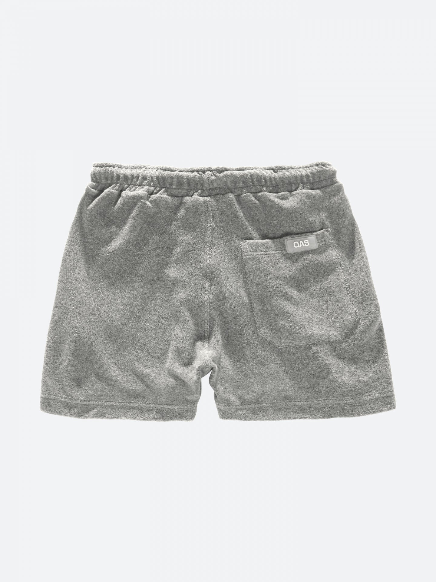 Oas Grey Melange Terry Shorts - Mojo Independent Store