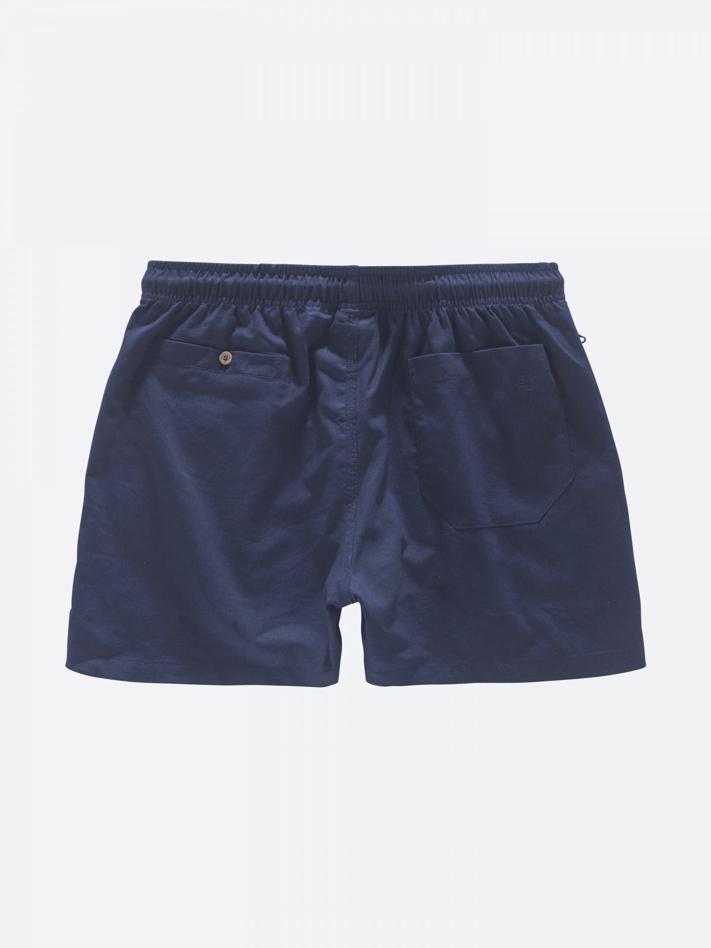 Oas Vacation Shorts Navy Linne - Mojo Independent Store