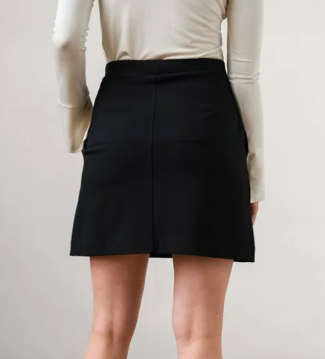 Residus Elise Ecovero Skirt Black - Mojo Independent Store