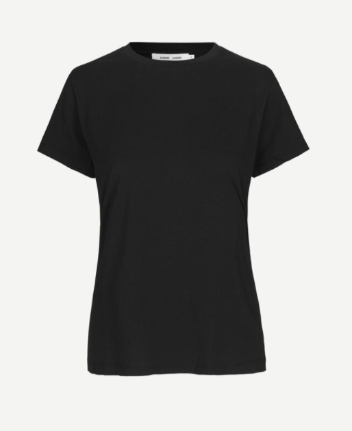 Samsøe Samsøe Solly Tee Black - Mojo Independent Store
