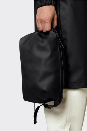 Rains Weekend Wash Bag Black