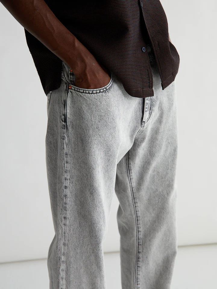 Woodbird Wik Snow Jeans Grey Black