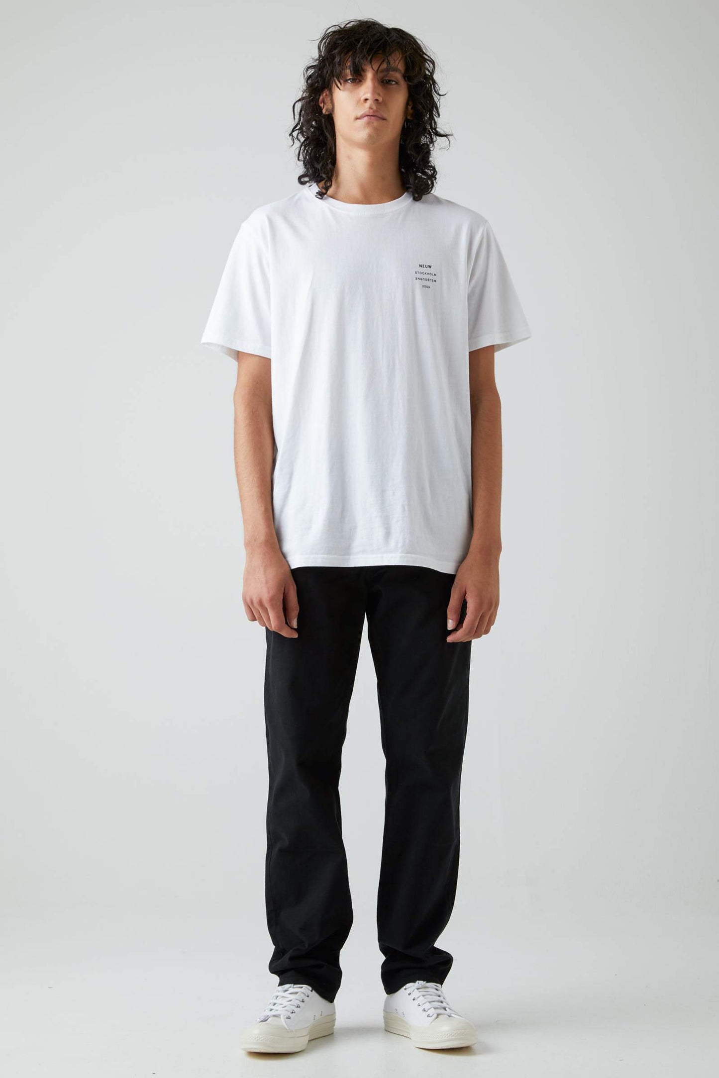 Neuw Band Tee White - Mojo Independent Store