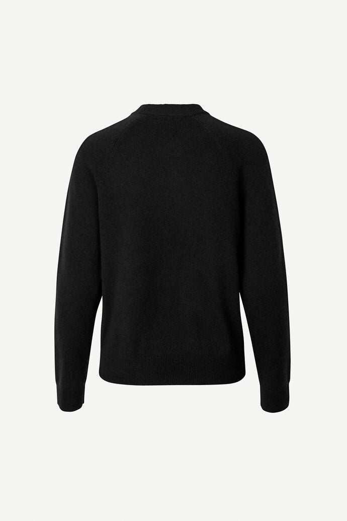 Samsøe Samsøe Boston O-Neck Black - Mojo Independent Store