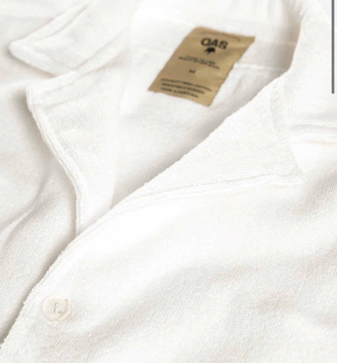 Oas Cuba Shirt White - Mojo Independent Store
