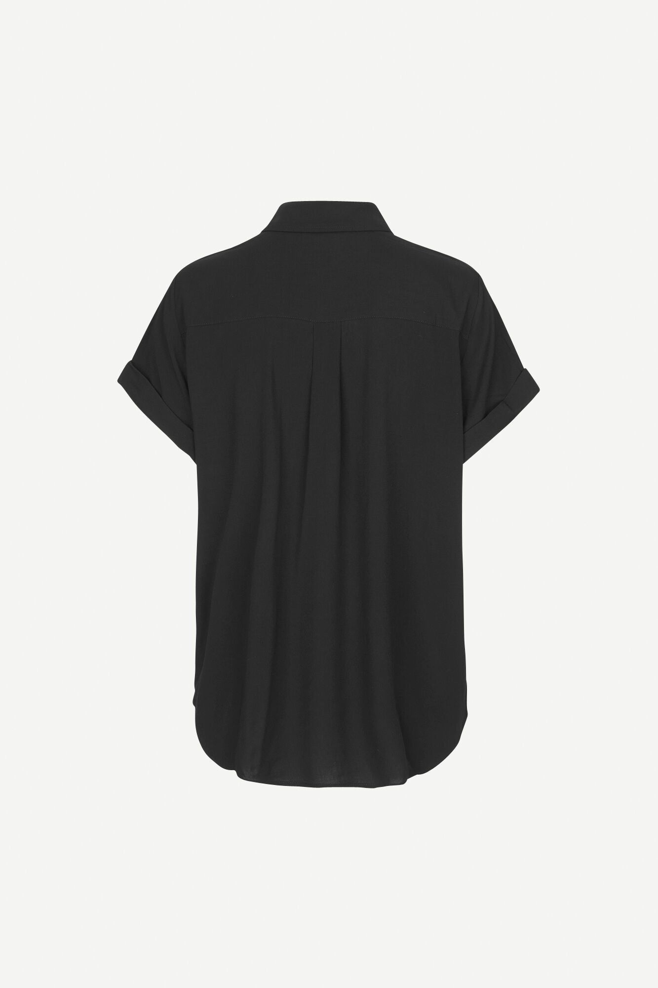 Samsøe Samsøe Majan Ss Shirt Black - Mojo Independent Store