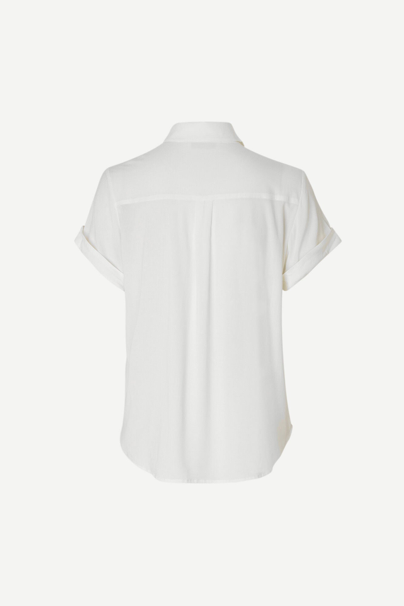 Samsøe Samsøe Majan Ss Shirt Clear Cream - Mojo Independent Store