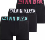Calvin Klein 3 pack Trunk B-white/Fuchsia Fedora/Atl Lg