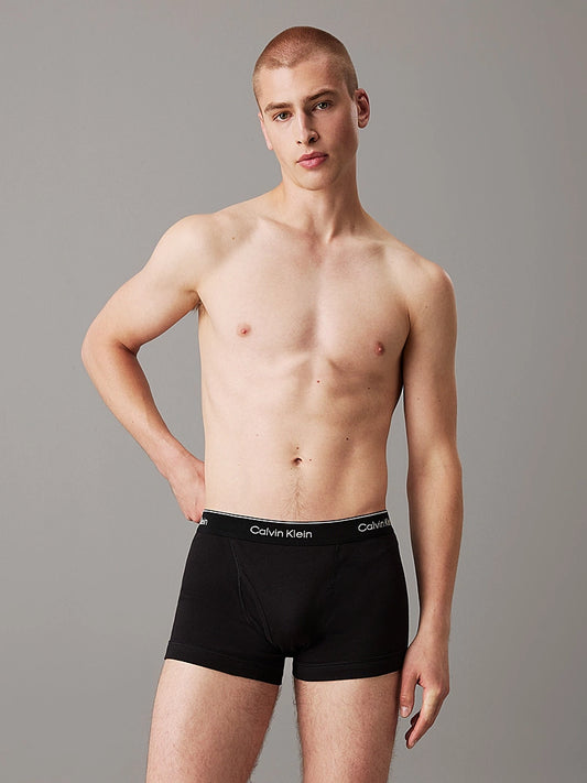 Calvin Klein 3 pack Cotton Classics Trunk Black Legacy