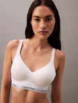 Calvin Klein Modern Cotton Lift Bralette White