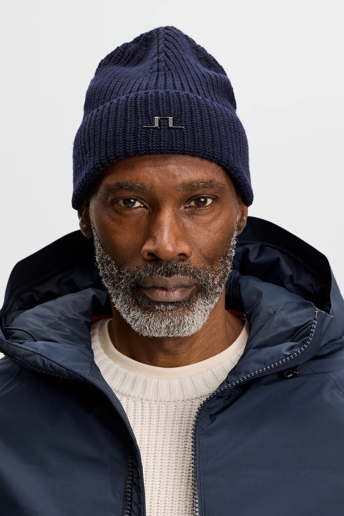 J.Lindeberg Merino Beanie JL Navy - Mojo Independent Store