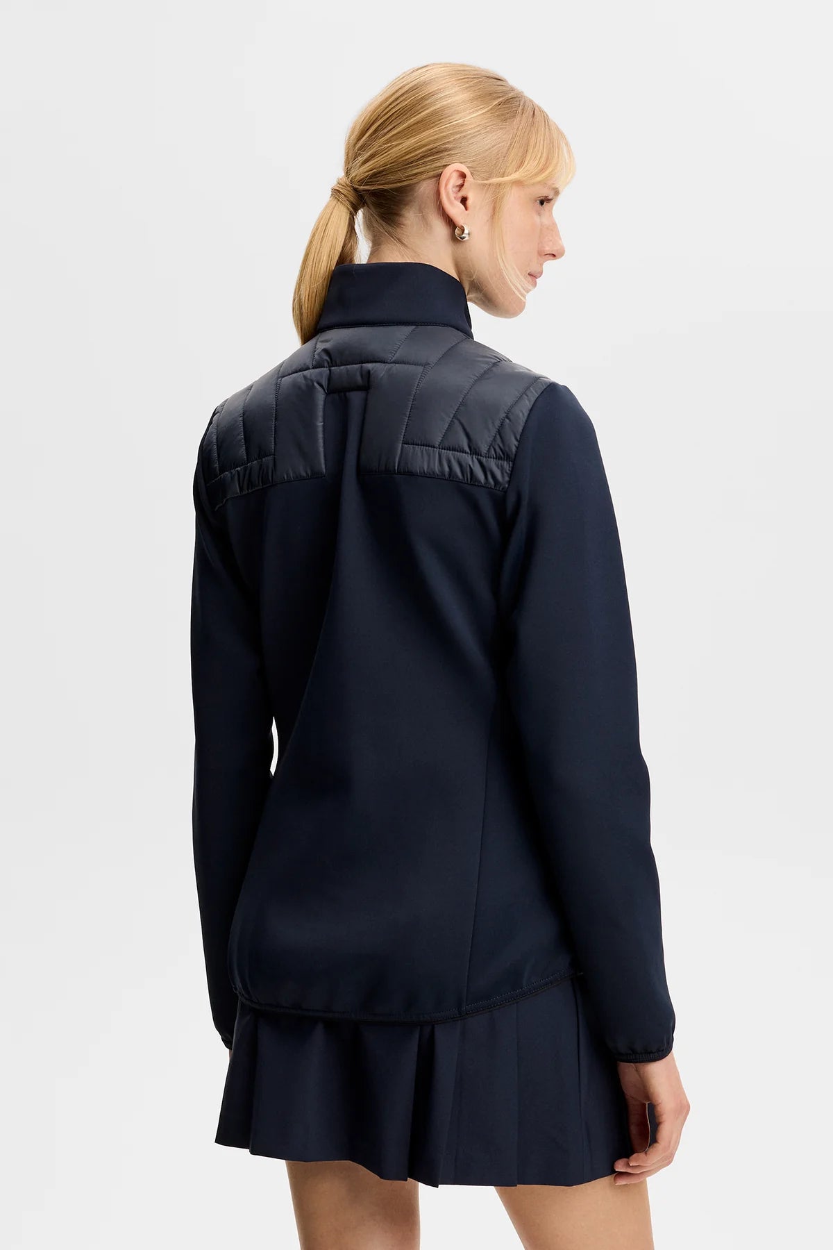 J.Lindeberg Holma Quilt Hybrid Jacket JL Navy