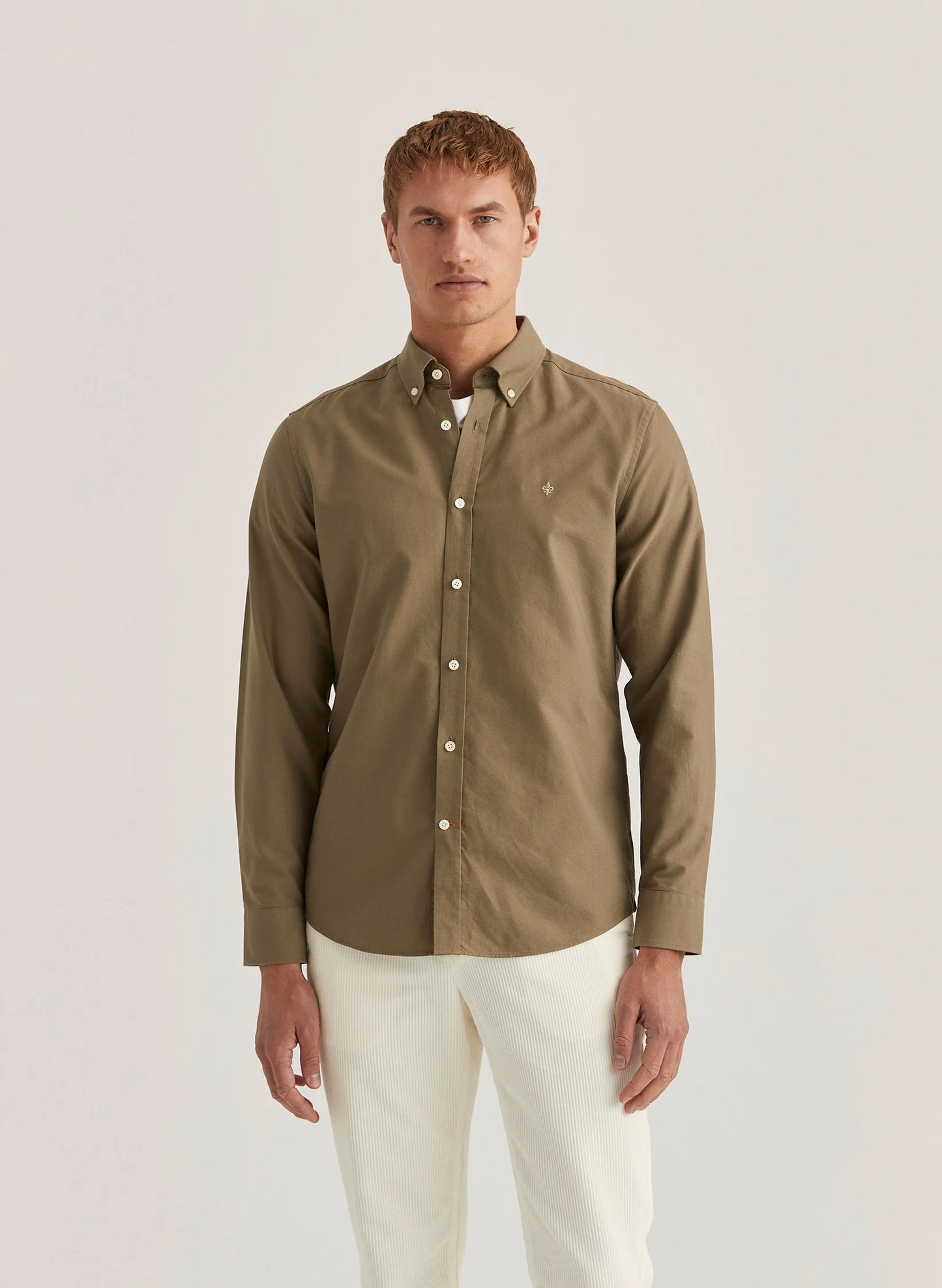 Morris Douglas Shirt Olive