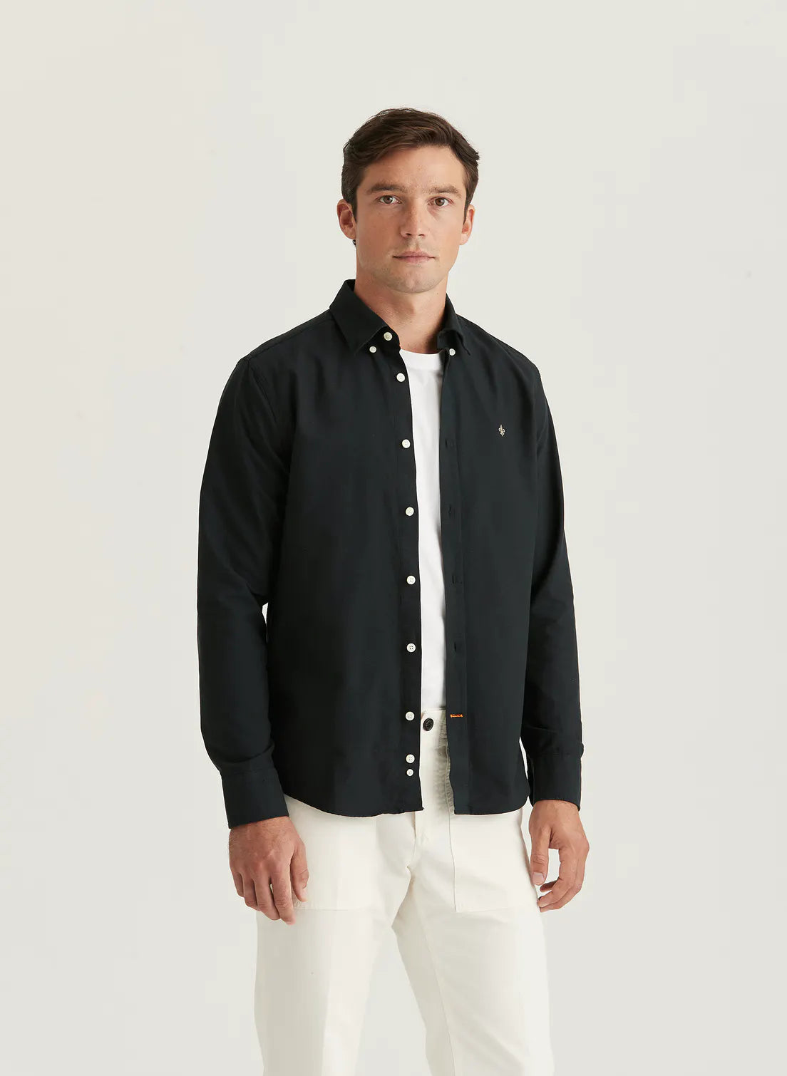 Morris Douglas Shirt Black