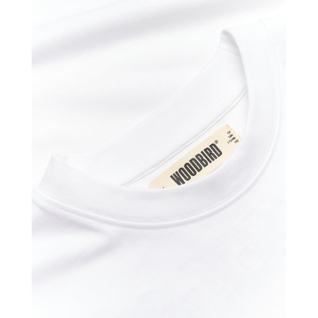 Woodbird Baine Octo Tee White - Mojo Independent Store