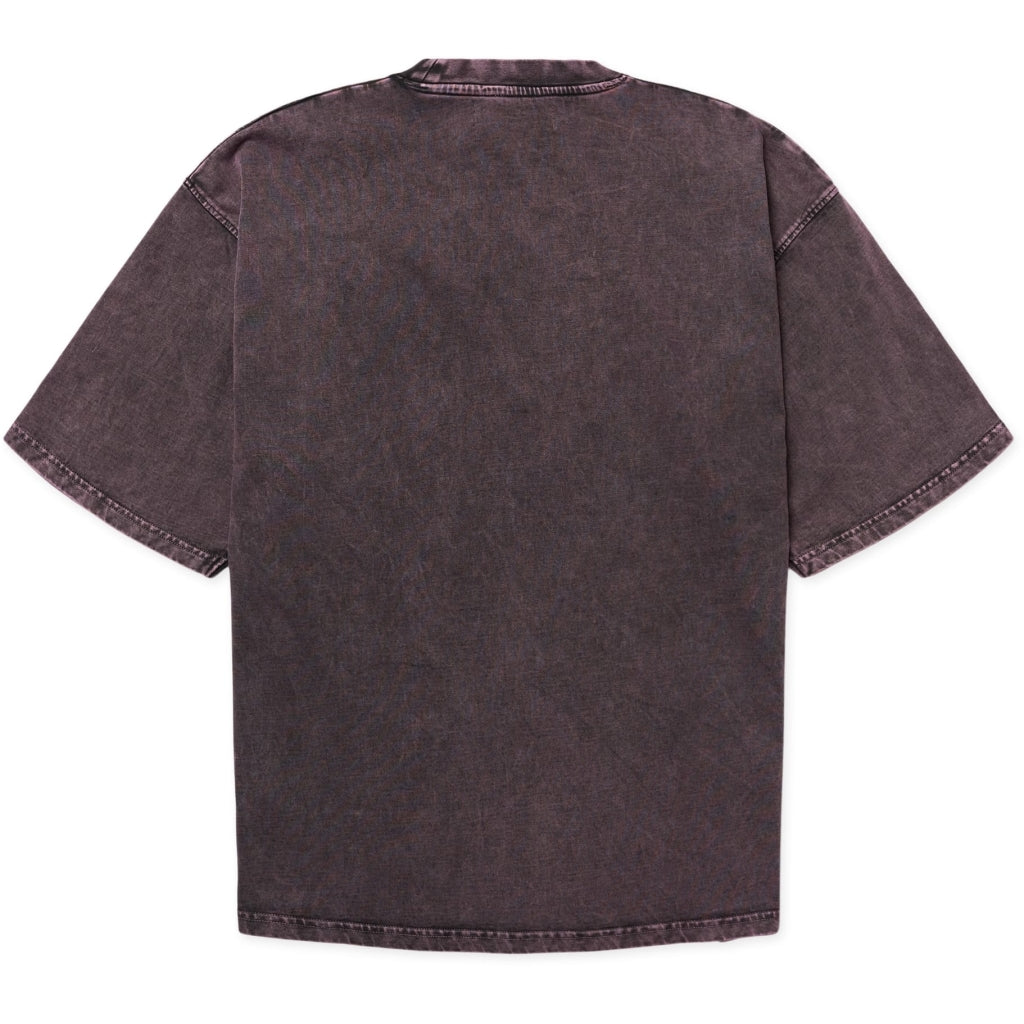 Woodbird Beam Tinted Tee Dusty Violet
