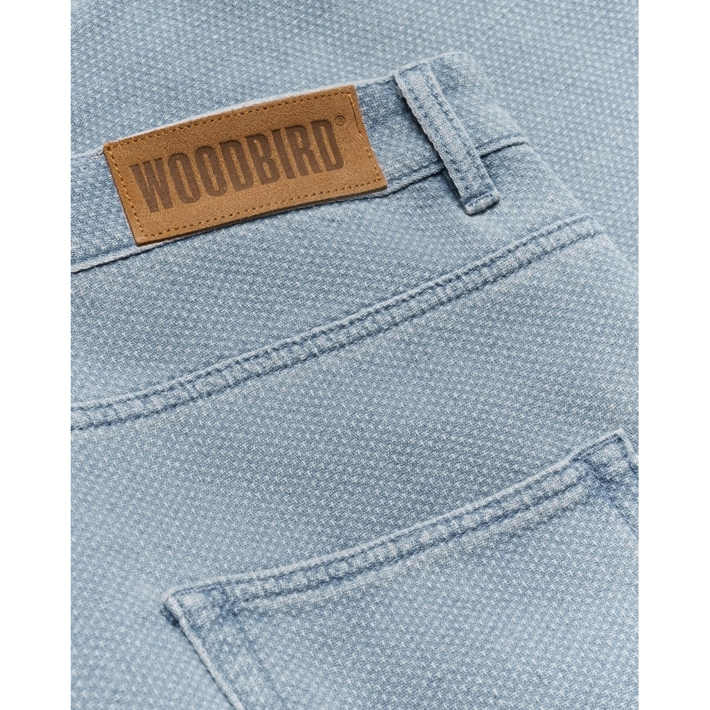 Woodbird Yuto Punch Shorts Light Blue - Mojo Independent Store