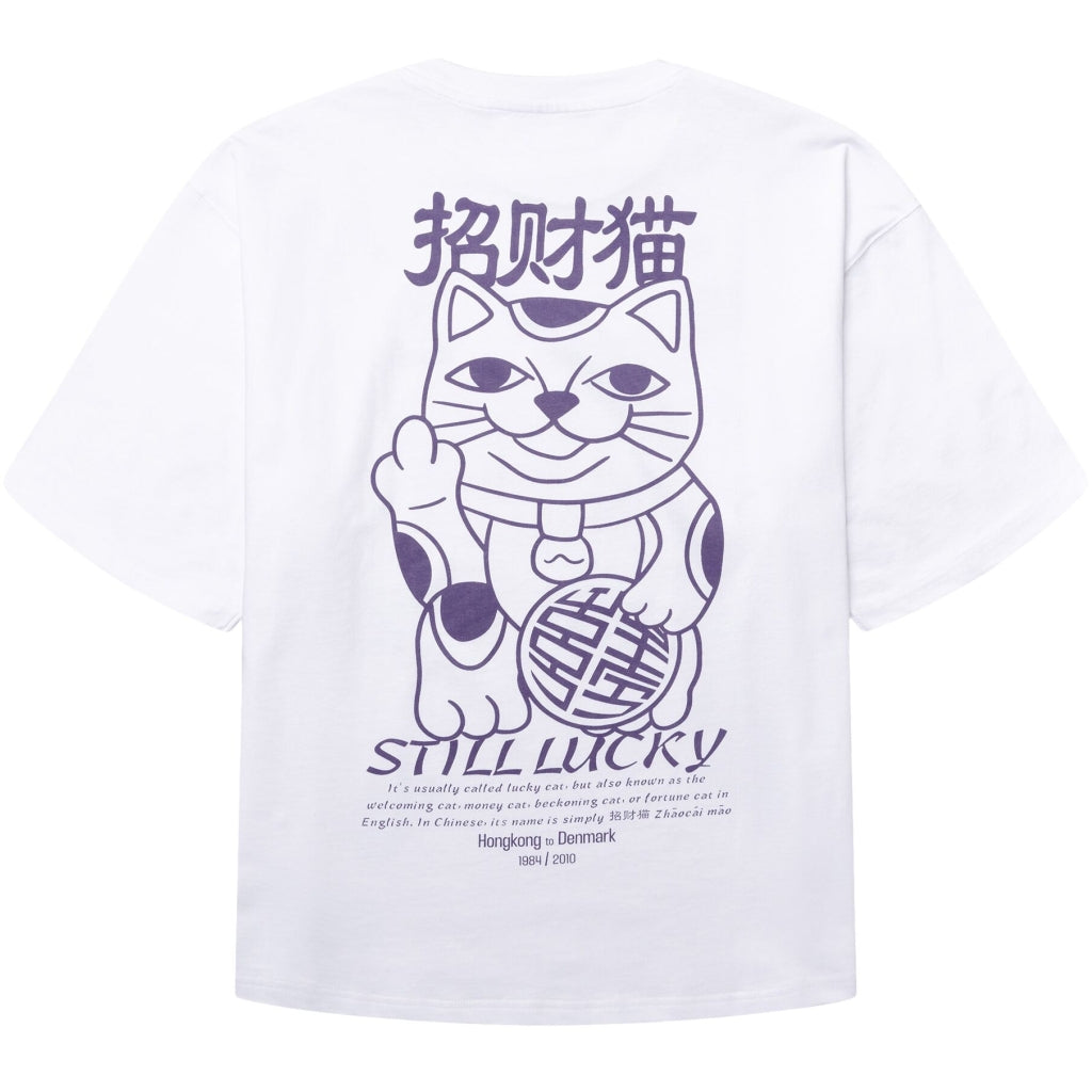 Woodbird Beam Lucky Tee White - Mojo Independent Store