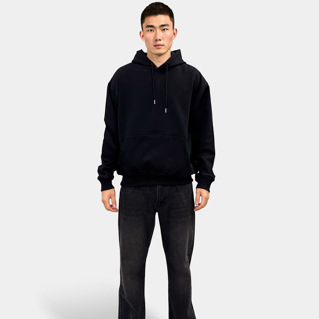 Woodbird Pope Home Hoodie Black