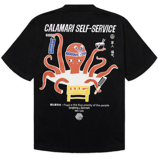 Woodbird Baine Octo Tee Black - Mojo Independent Store
