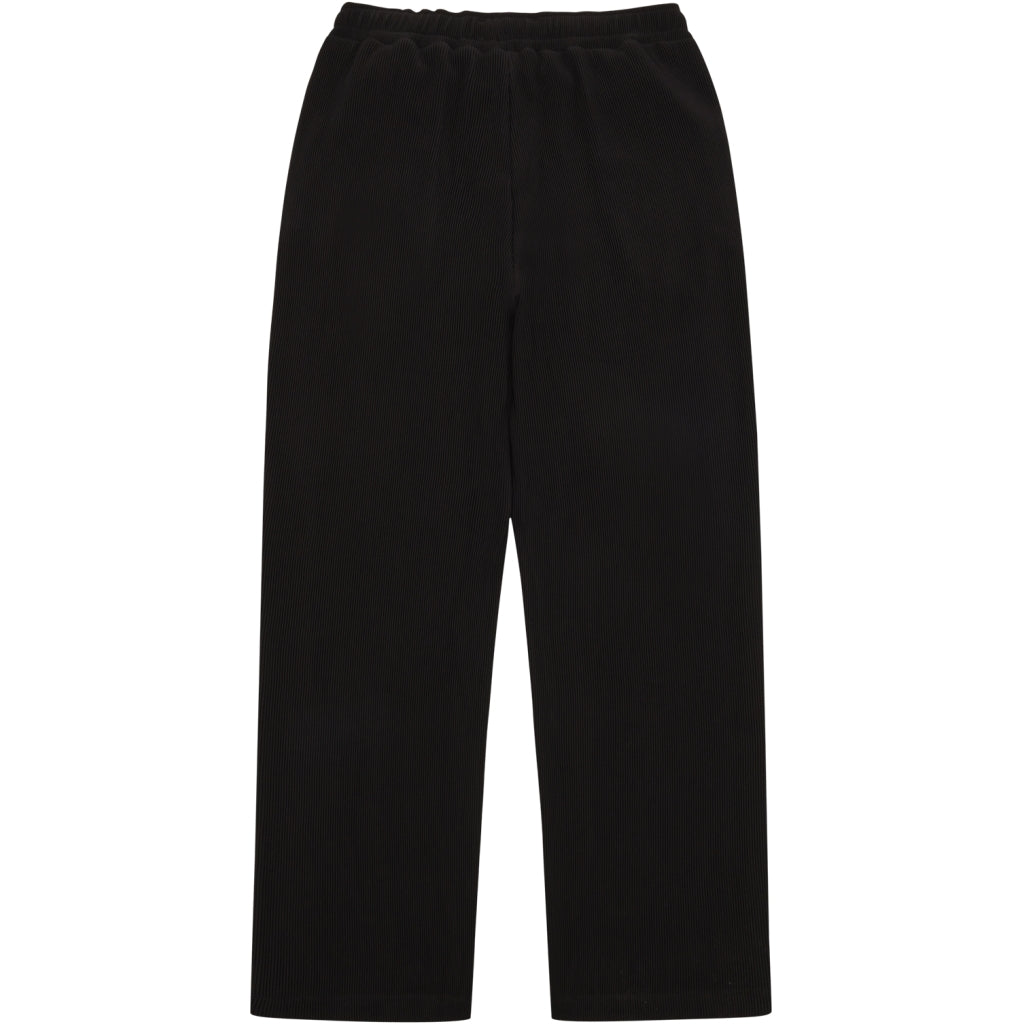 Woodbird Ivo Plisse Pant Black