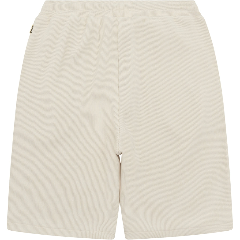 Woodbird Ben Plisse Shorts Off White