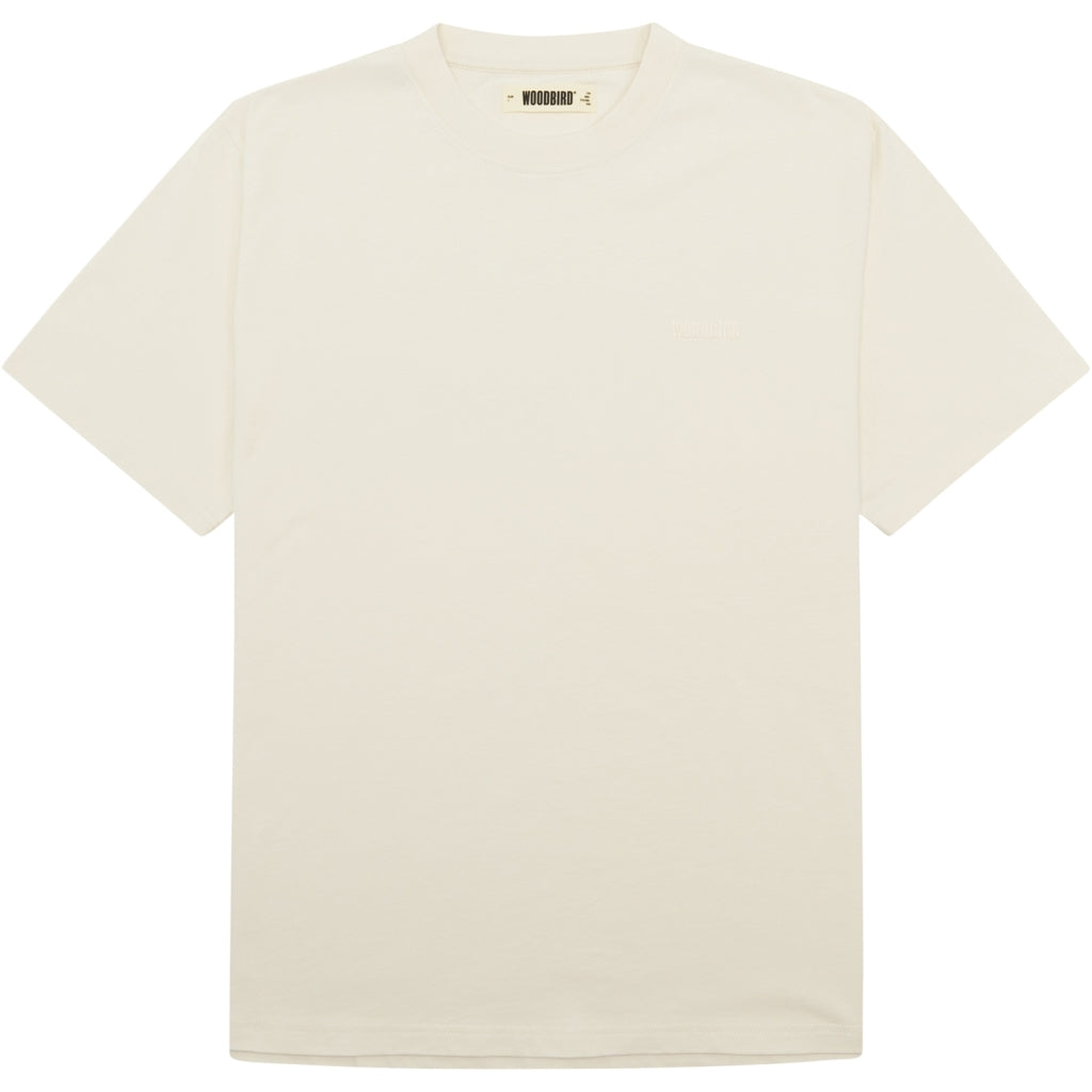 Woodbird Baine Base Tee Off White