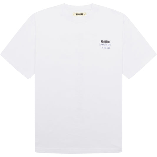 Woodbird Baine State Tee White