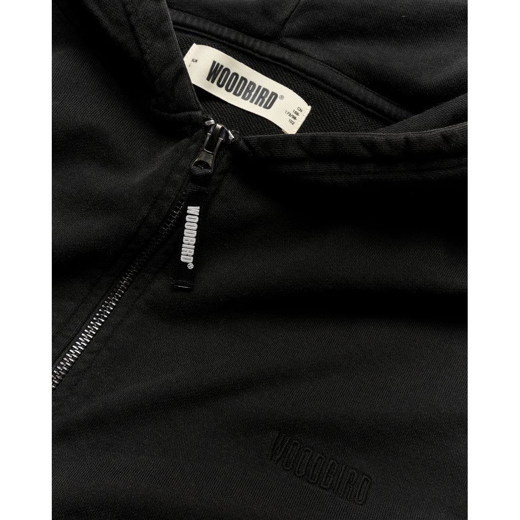 Woodbird Pacs Acid Warp Hoodie Black - Mojo Independent Store