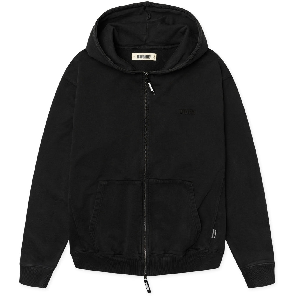 Woodbird Pacs Acid Warp Hoodie Black - Mojo Independent Store