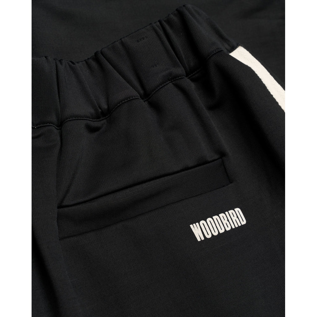 Woodbird Chang Track Shorts Black - Mojo Independent Store