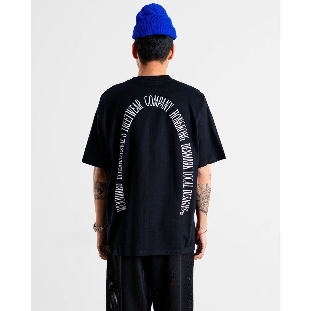 Woodbird Beam Street Tee Black - Mojo Independent Store