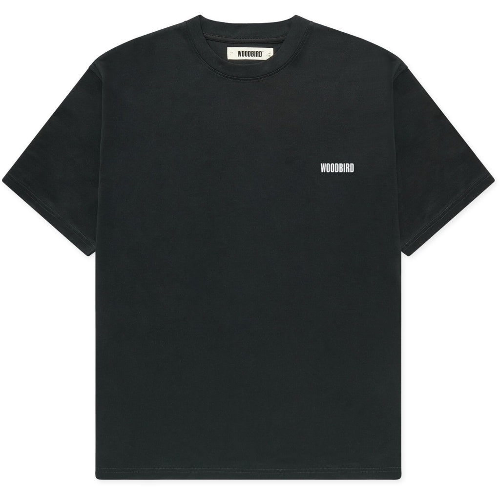 Woodbird Beam Street Tee Black - Mojo Independent Store