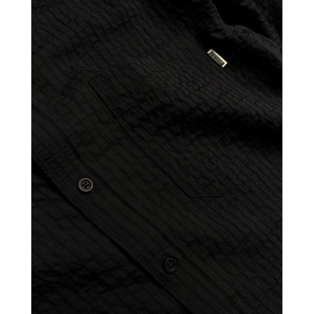 Woodbird Buzo Tian Shirt Black - Mojo Independent Store