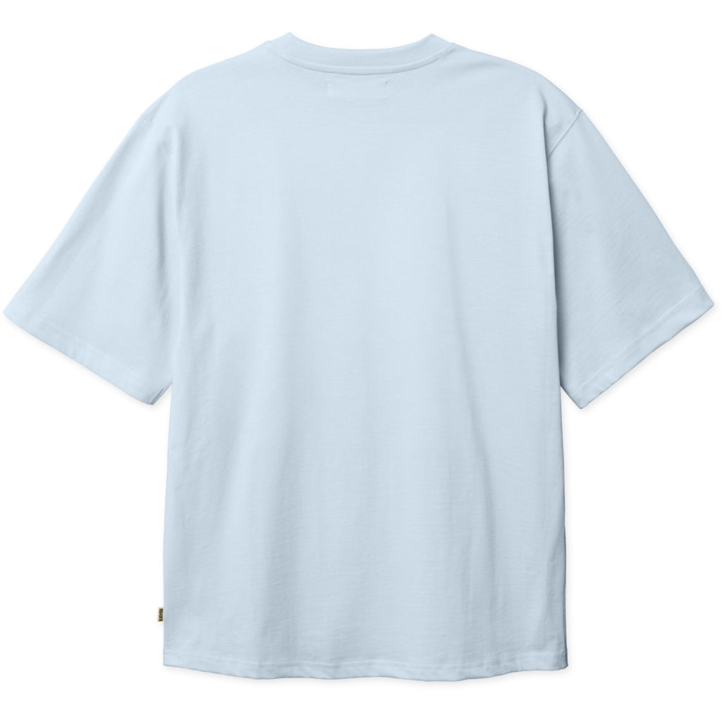 Woodbird Baine Base Tee Dusty Blue - Mojo Independent Store