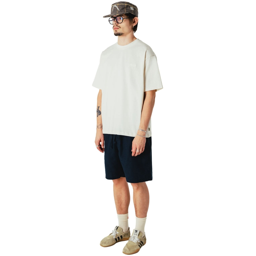 Woodbird Bommy Linen Shorts Navy - Mojo Independent Store