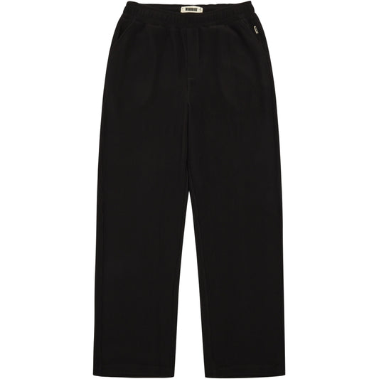 Woodbird Ivo Plisse Pant Black