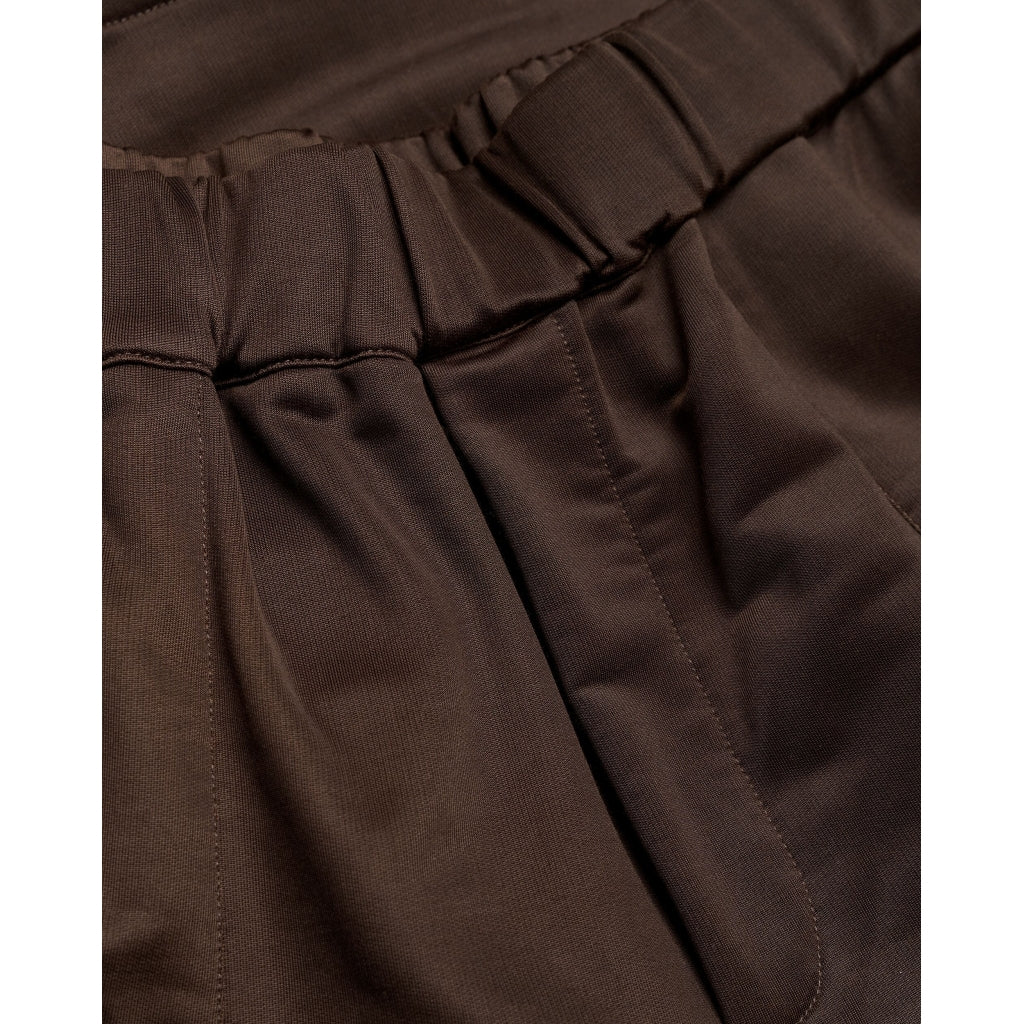 Woodbird Chang Track Shorts Dark Brown - Mojo Independent Store