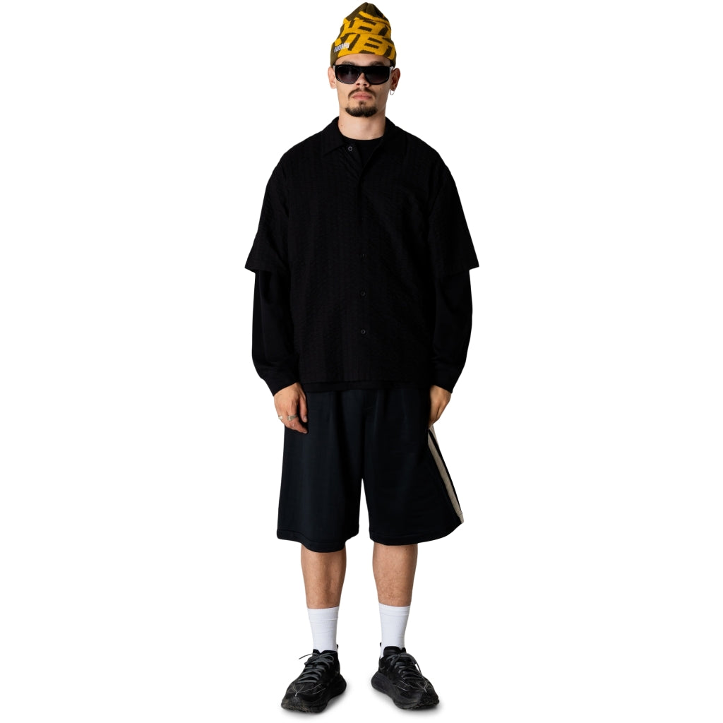 Woodbird Chang Track Shorts Black - Mojo Independent Store