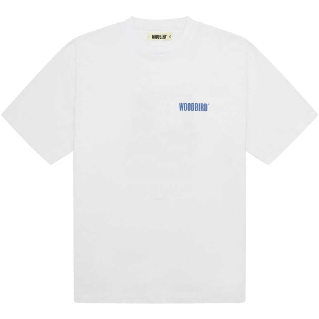 Woodbird Baine Chop Tee White